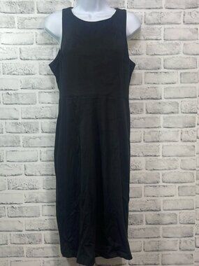 Metaphor Suede Stretch Dress Medium NWOT